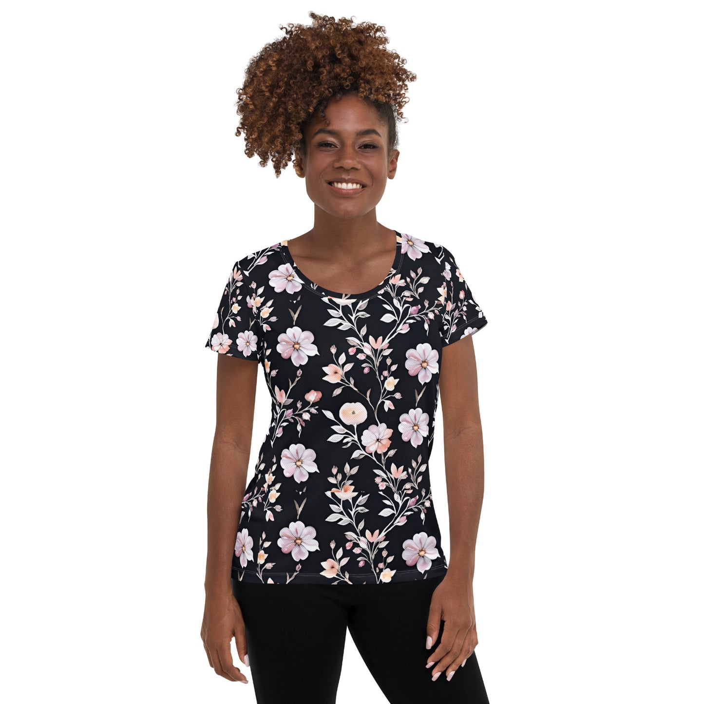 All-Over Print Women's Athletic T-shirt