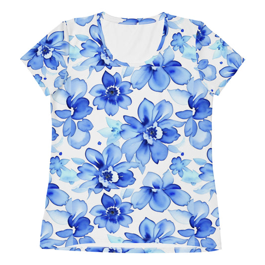 All-Over Print Women's Athletic T-shirt