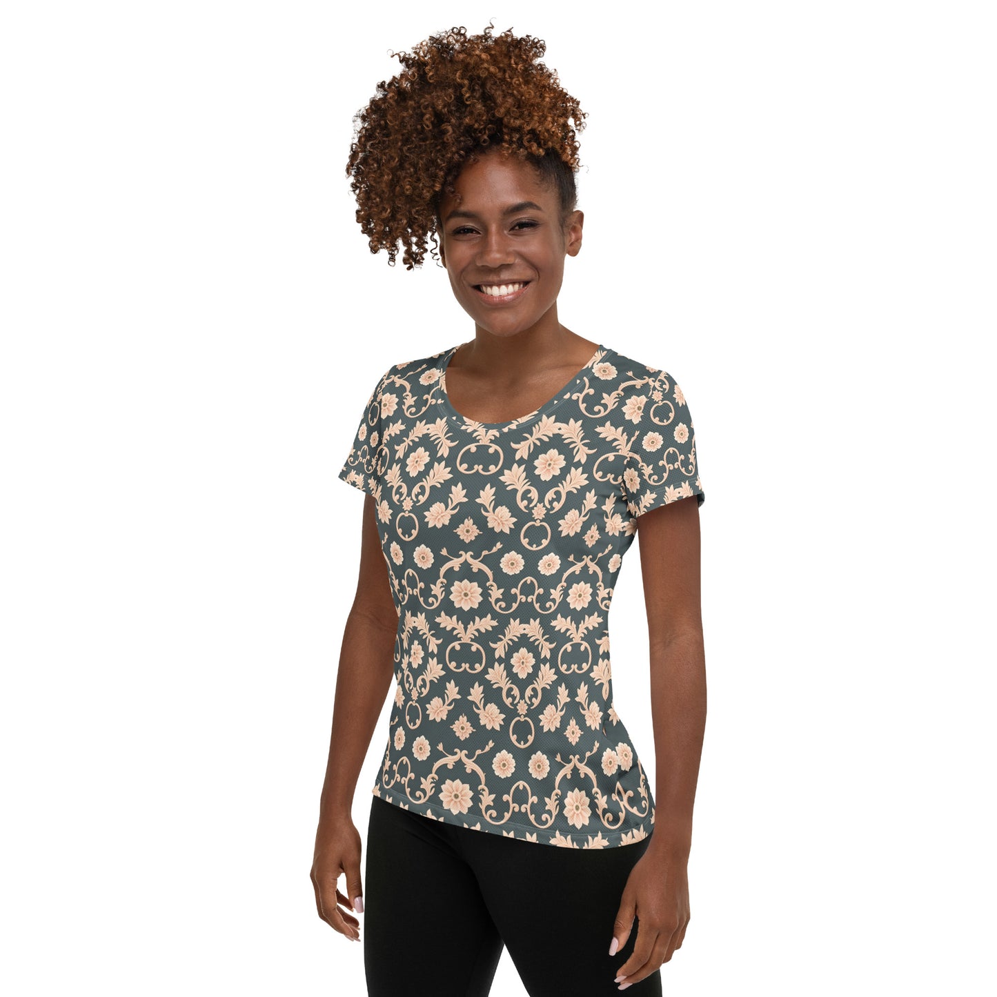 All-Over Print Women's Athletic T-shirt