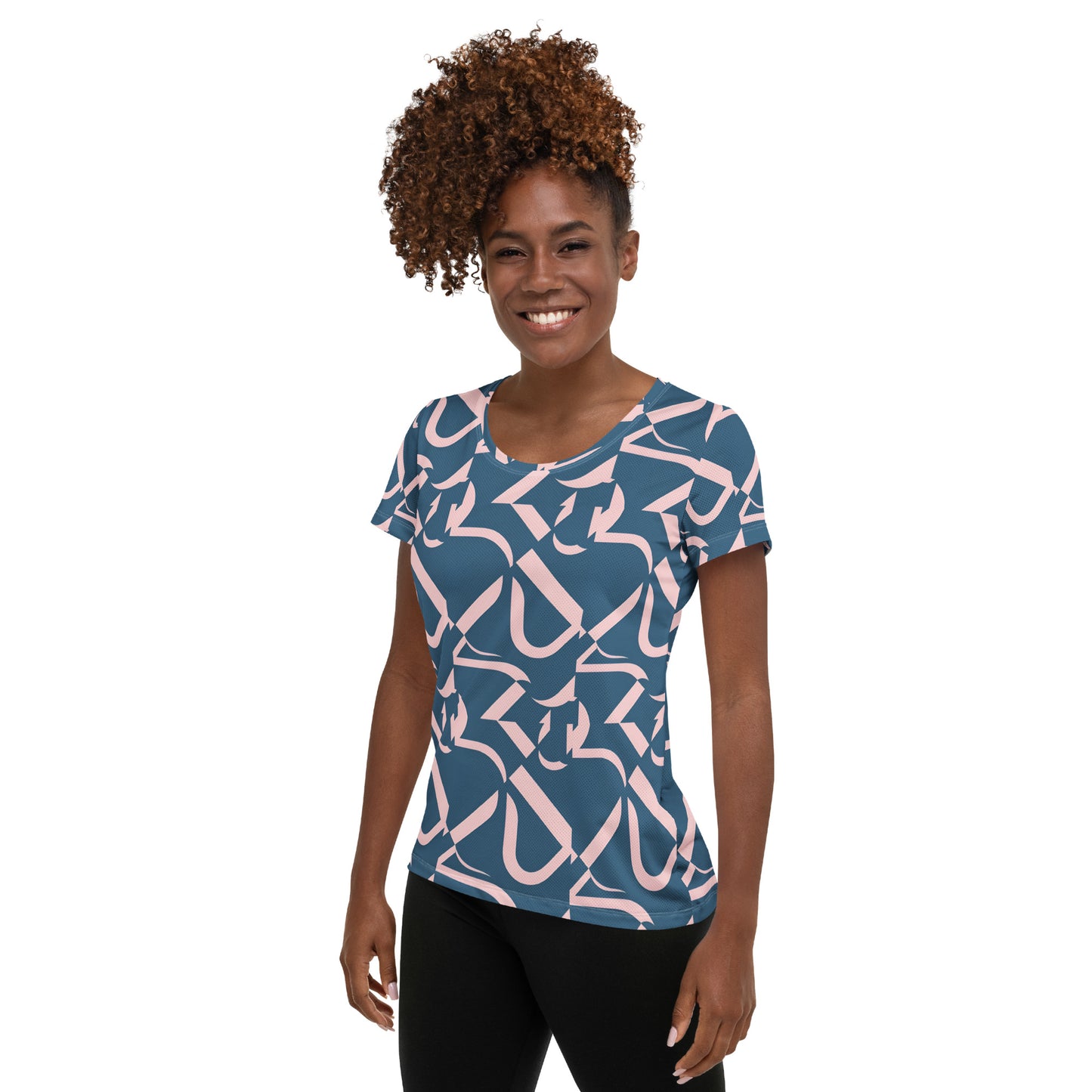 All-Over Print Women's Athletic T-shirt