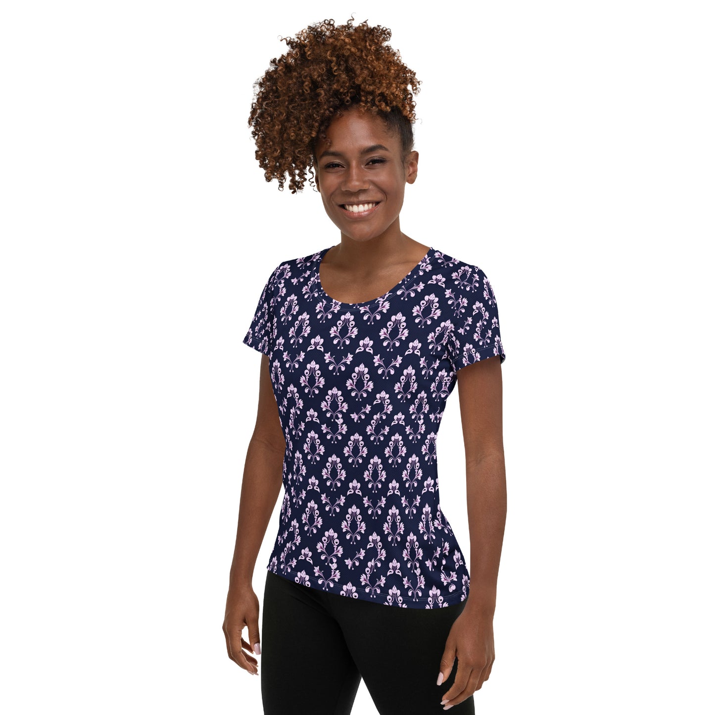 All-Over Print Women's Athletic T-shirt