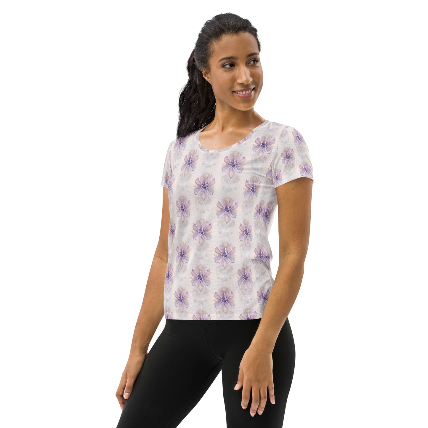 All-Over Print Women's Athletic T-shirt