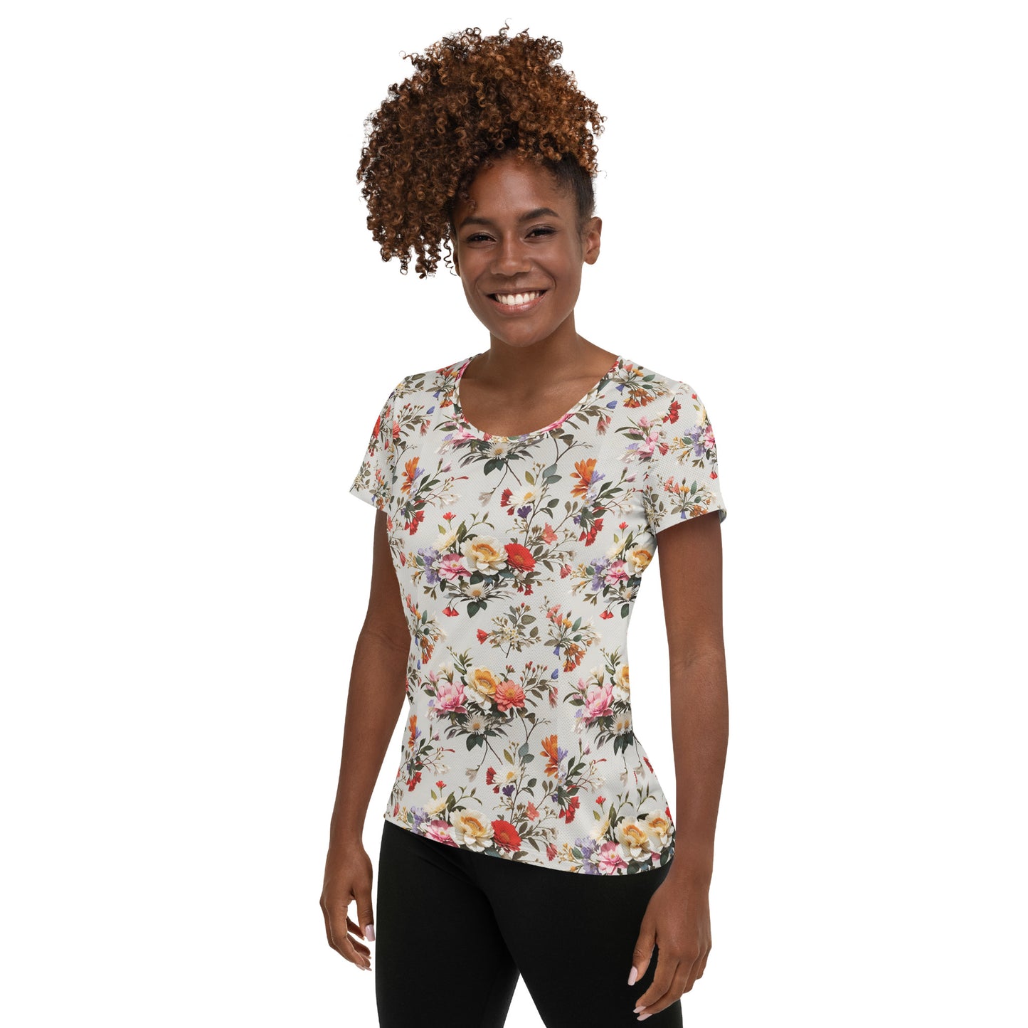 All-Over Print Women's Athletic T-shirt