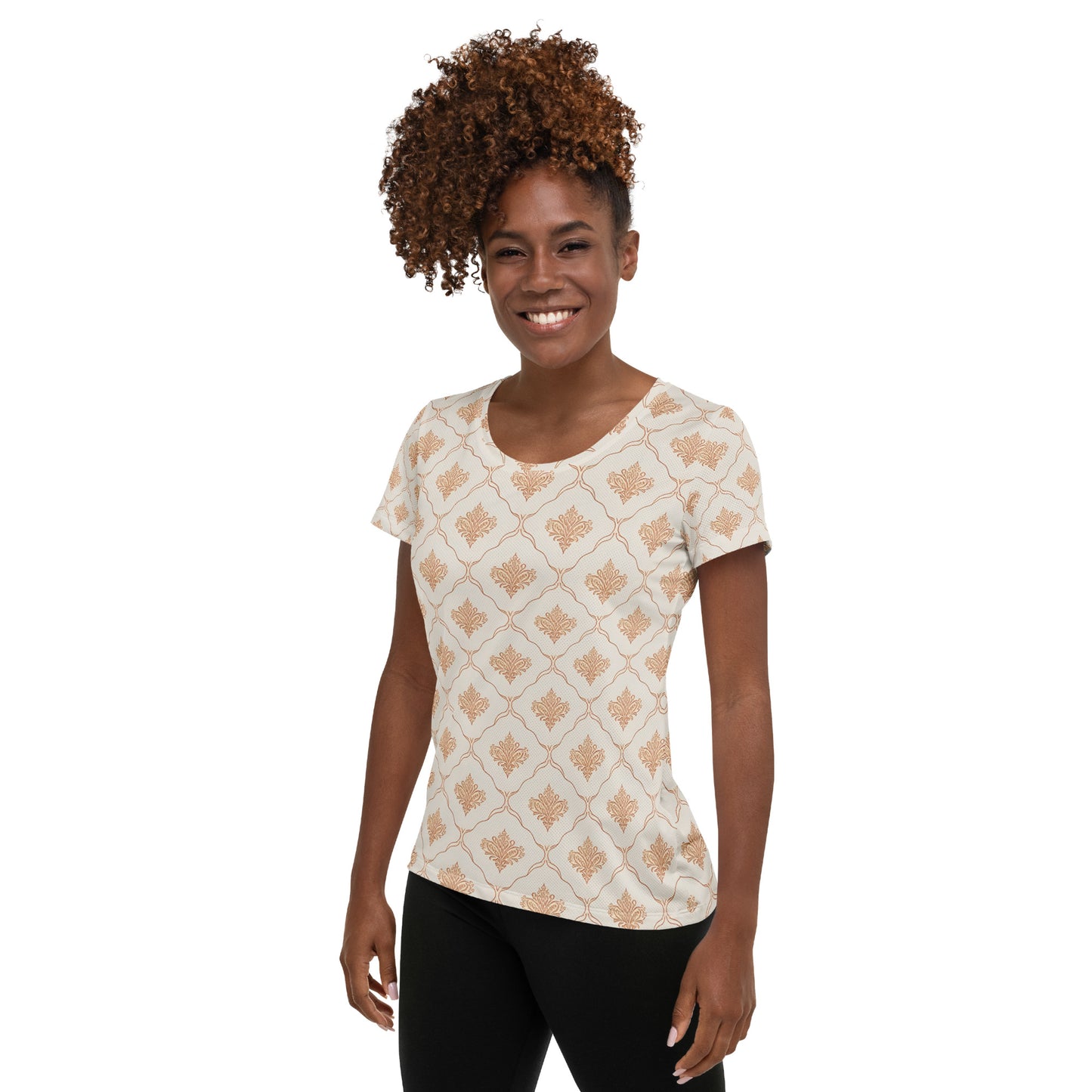 All-Over Print Women's Athletic T-shirt