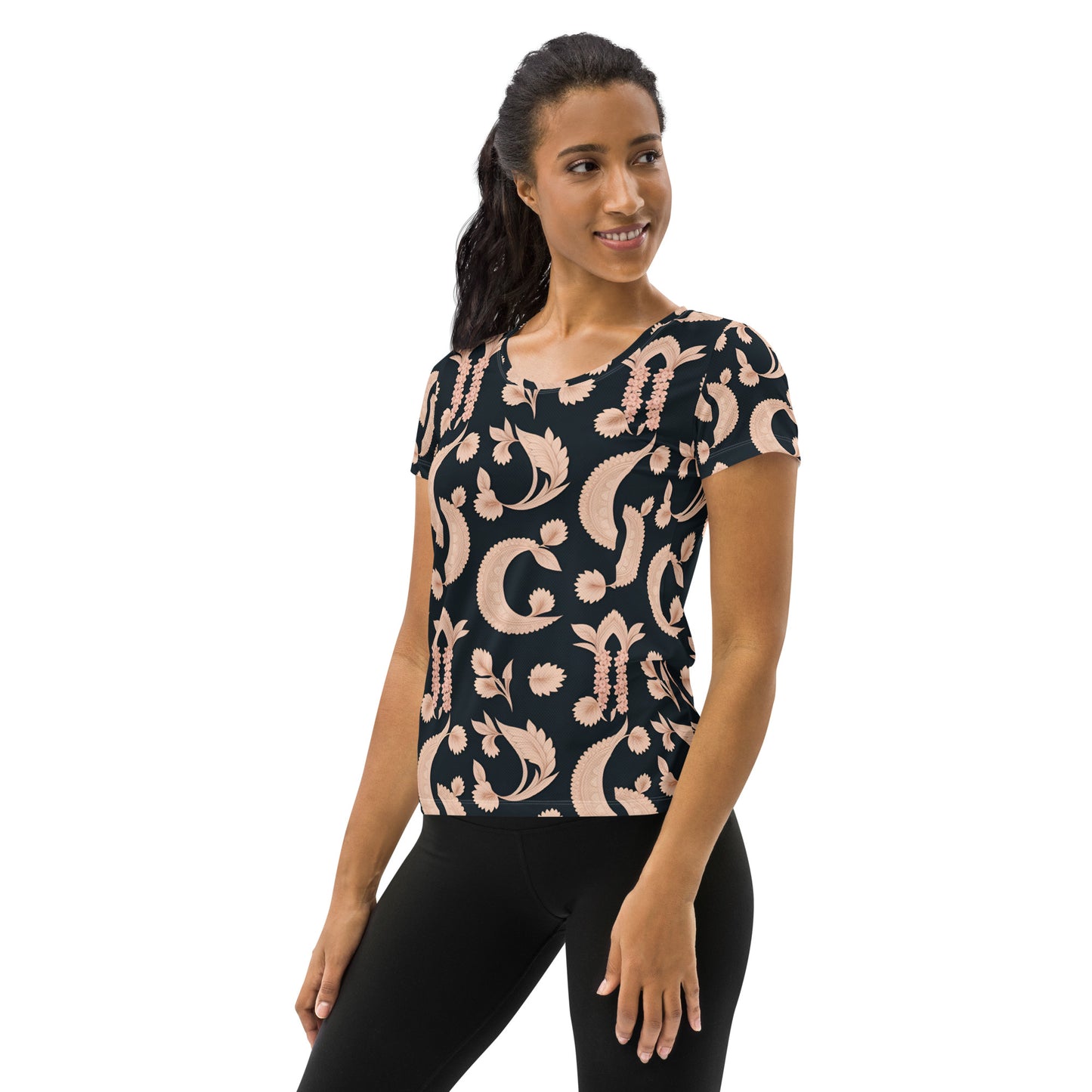 All-Over Print Women's Athletic T-shirt