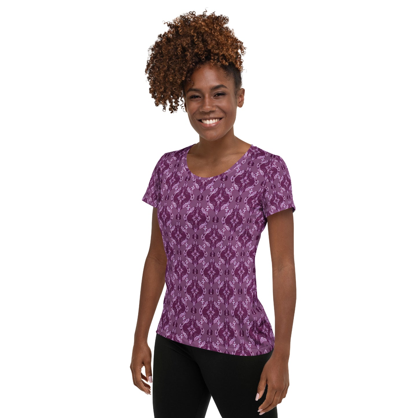 All-Over Print Women's Athletic T-shirt