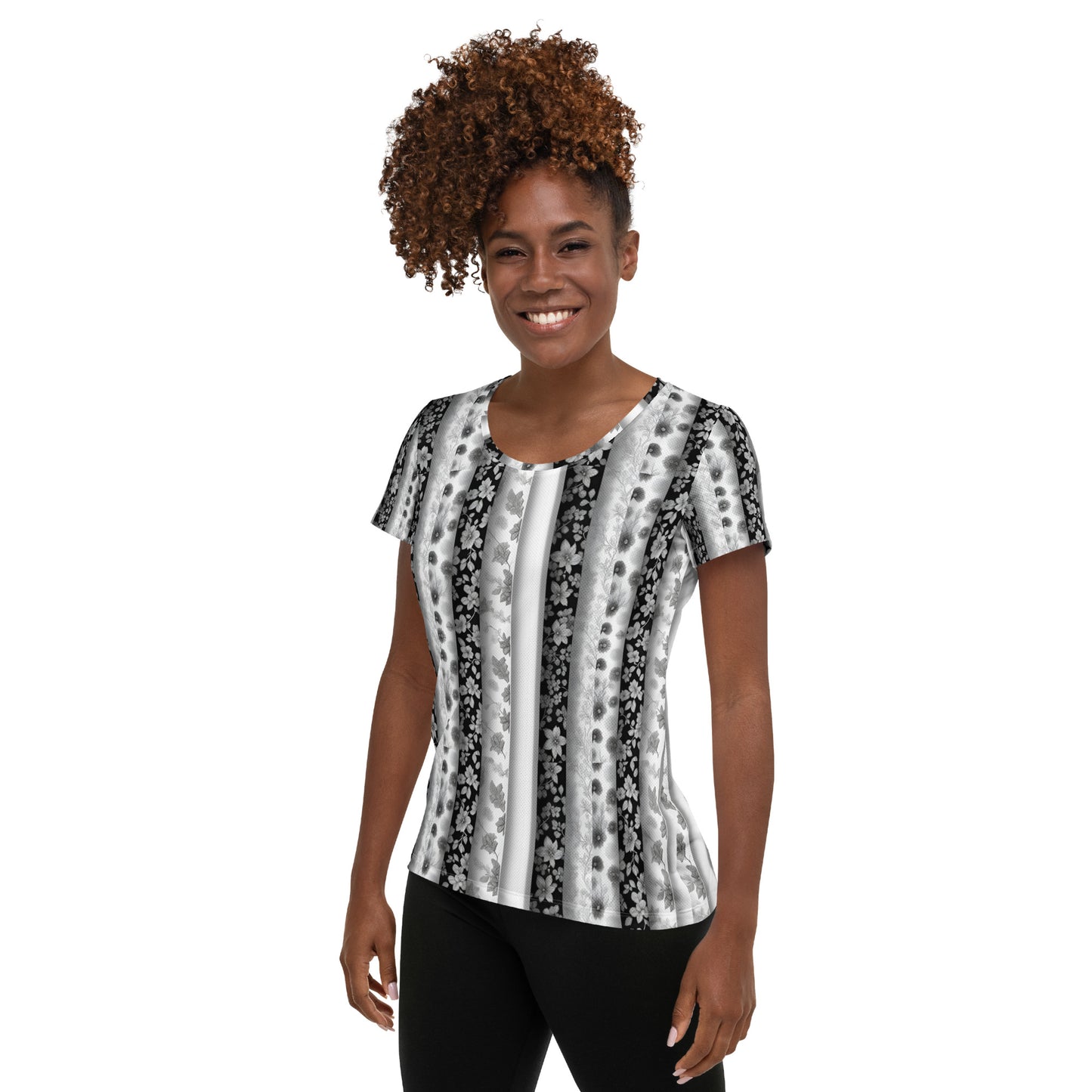 All-Over Print Women's Athletic T-shirt