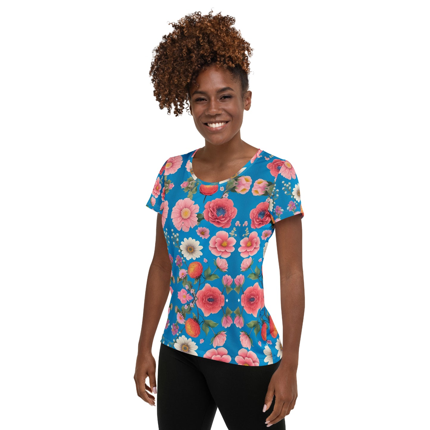 All-Over Print Women's Athletic T-shirt