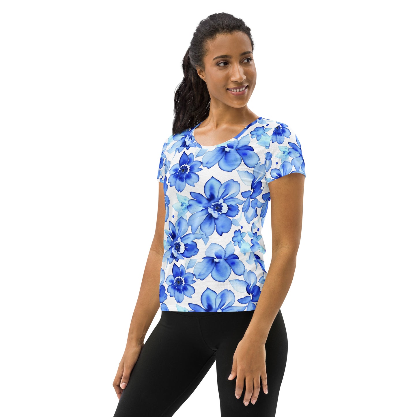 All-Over Print Women's Athletic T-shirt