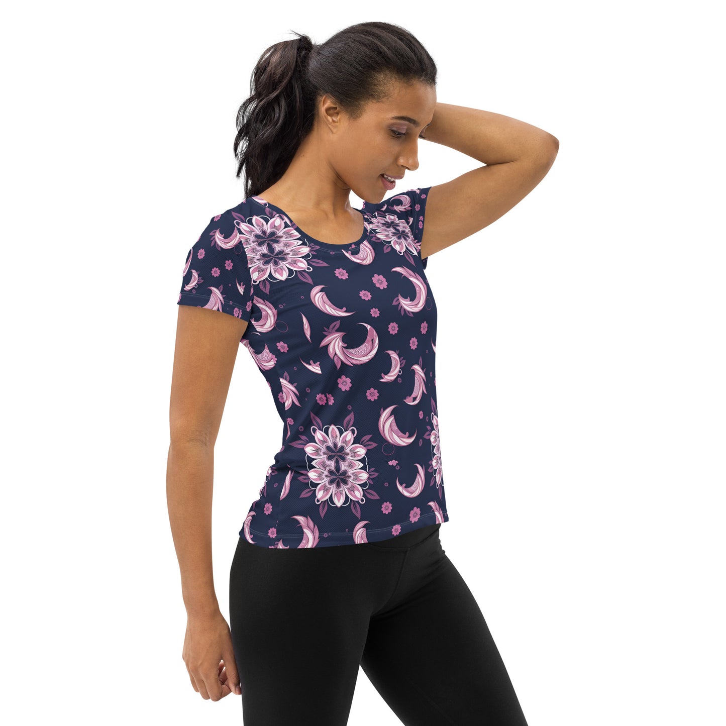 All-Over Print Women's Athletic T-shirt