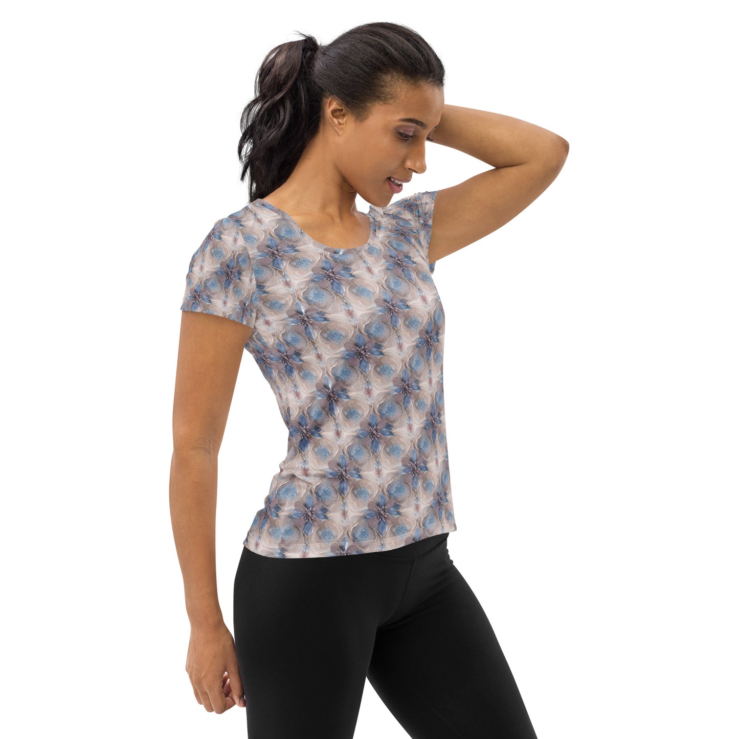 All-Over Print Women's Athletic T-shirt