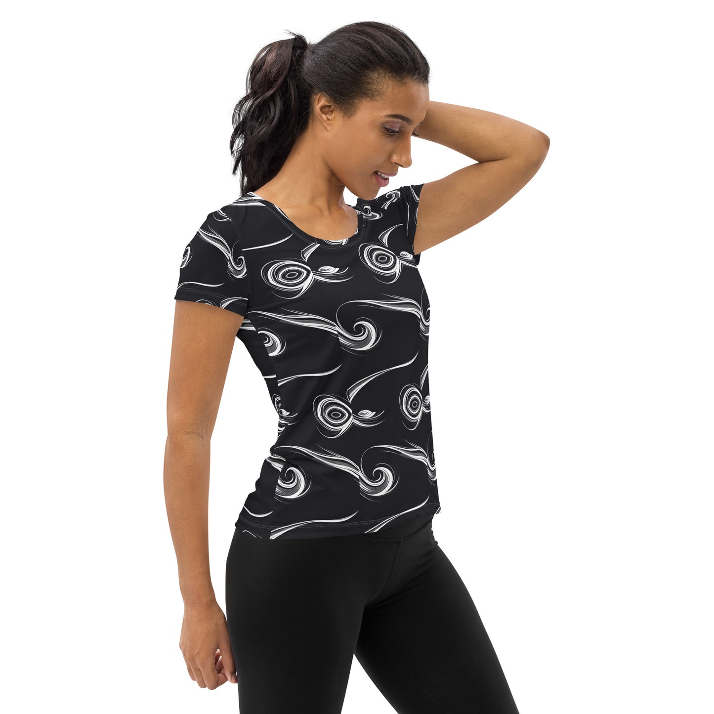 All-Over Print Women's Athletic T-shirt