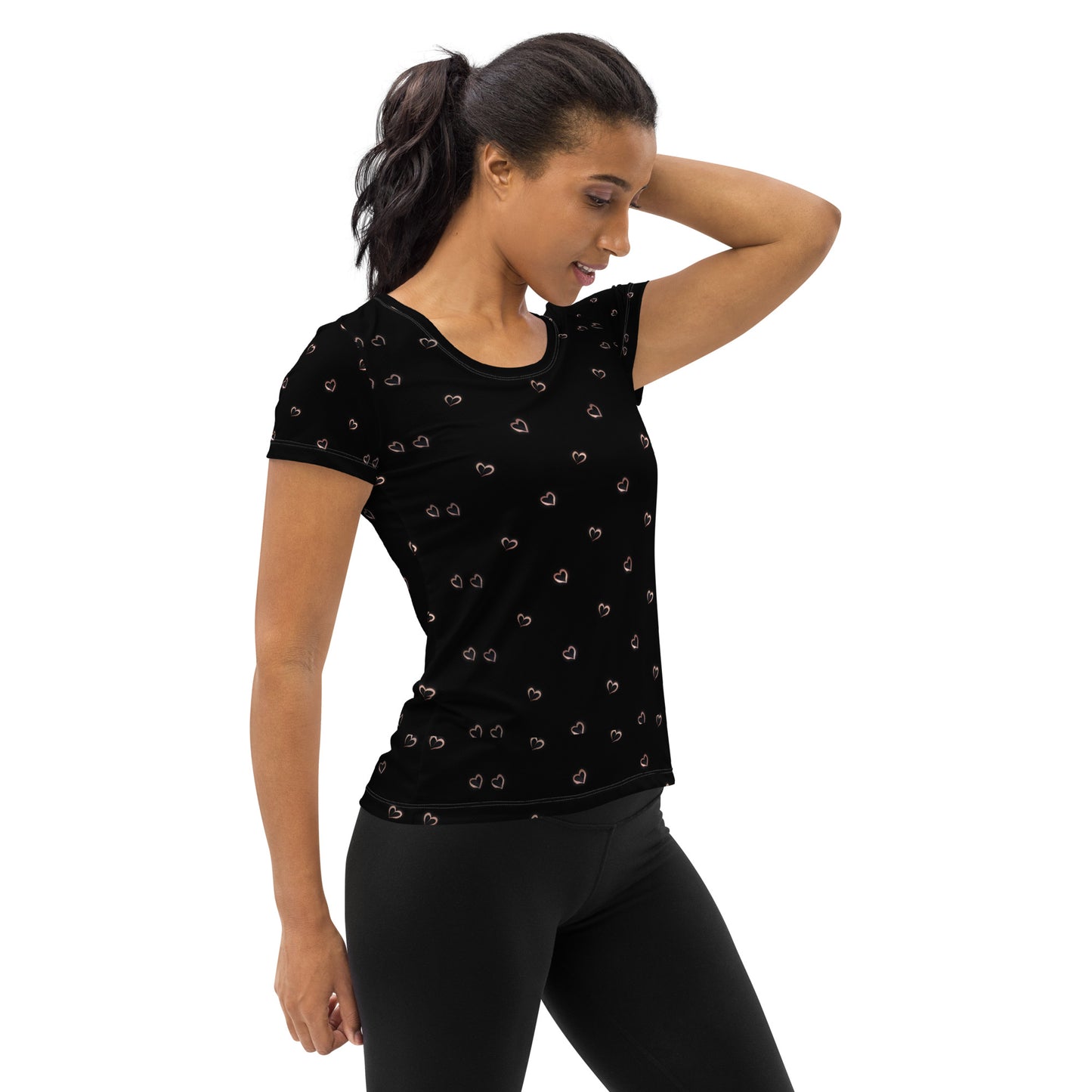 All-Over Print Women's Athletic T-shirt