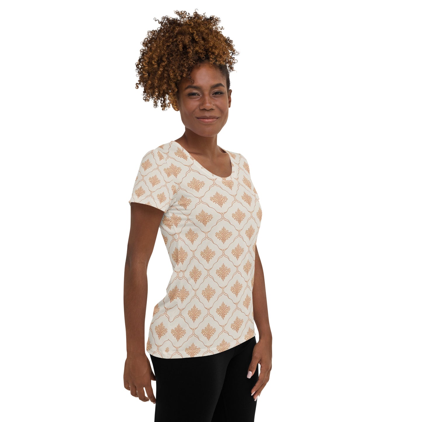 All-Over Print Women's Athletic T-shirt