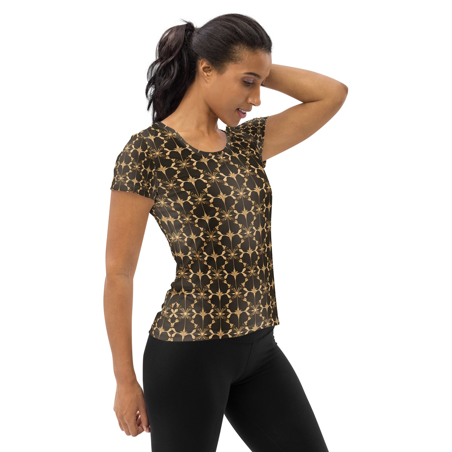 All-Over Print Women's Athletic T-shirt