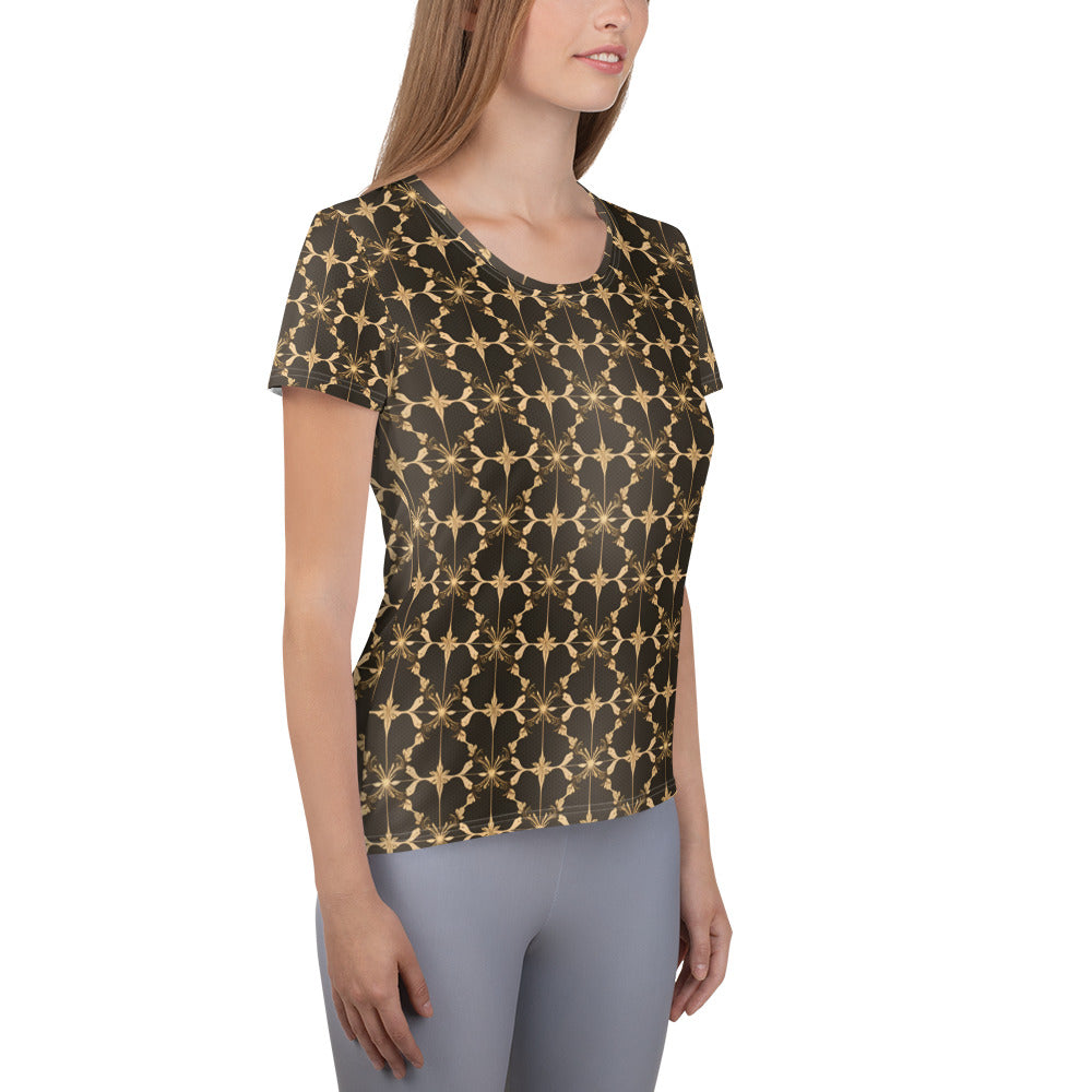 All-Over Print Women's Athletic T-shirt