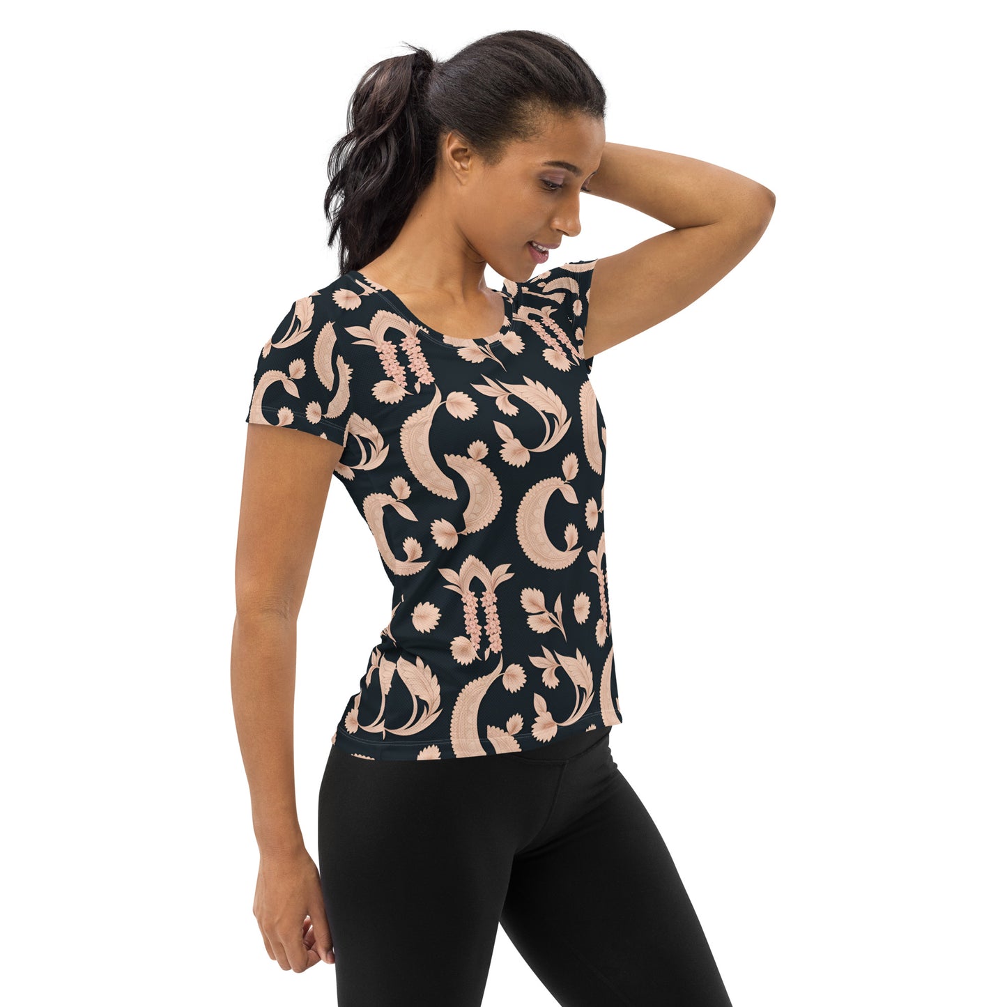 All-Over Print Women's Athletic T-shirt