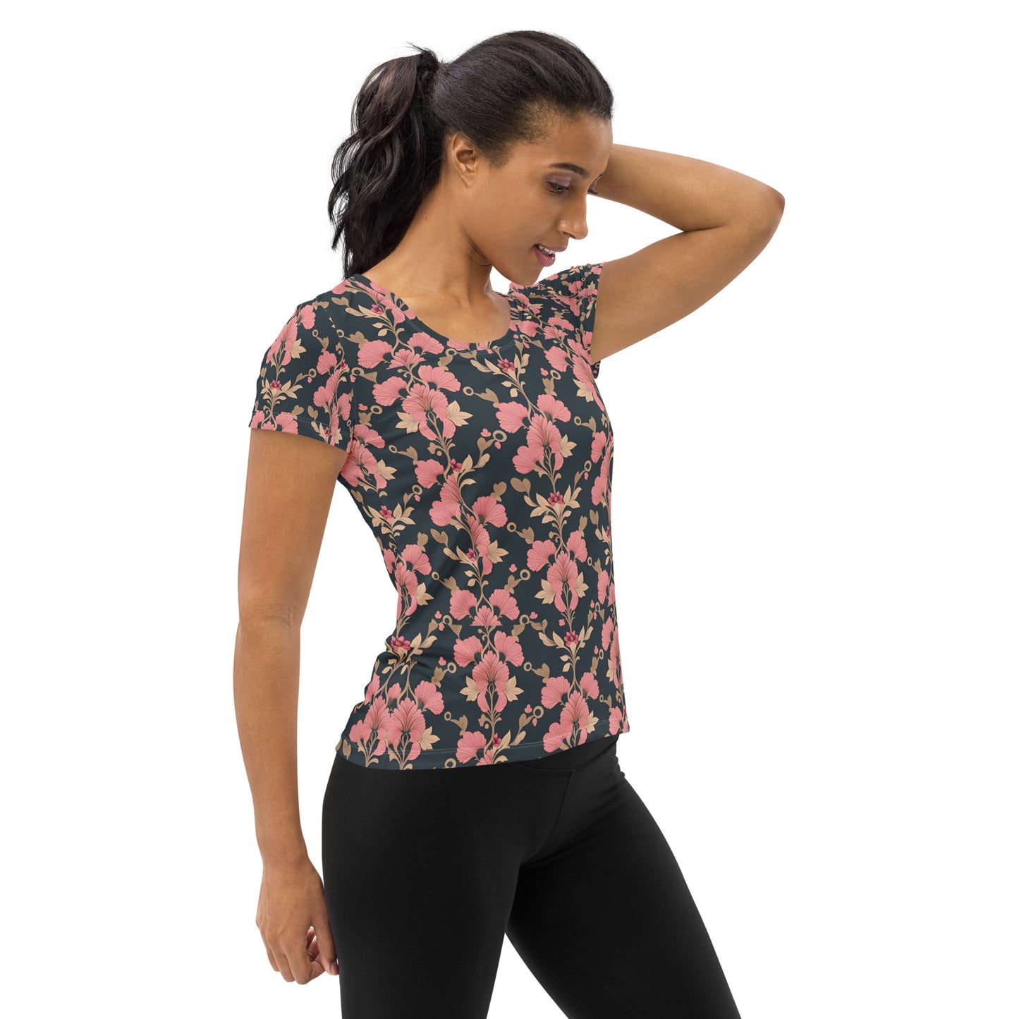 All-Over Print Women's Athletic T-shirt