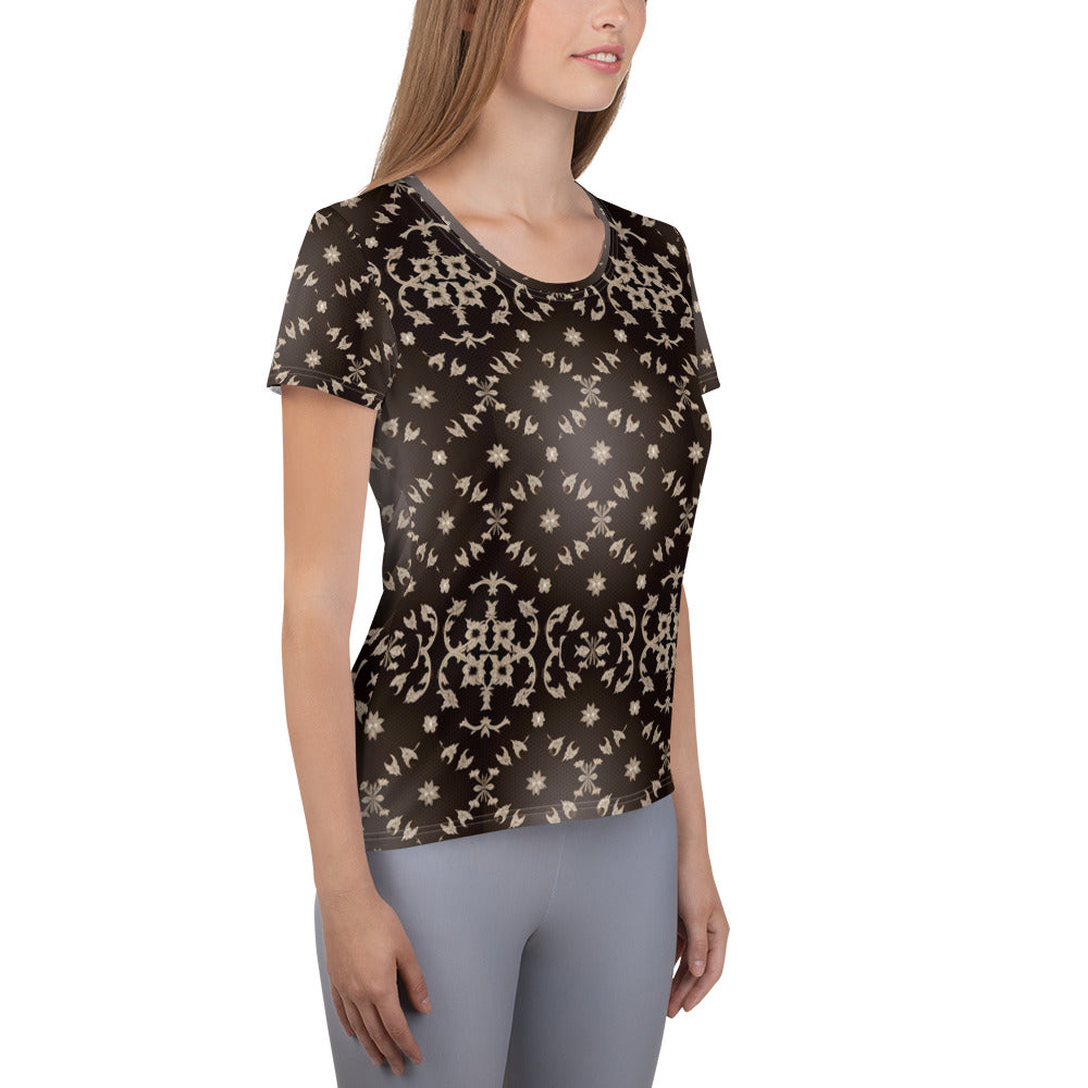 All-Over Print Women's Athletic T-shirt