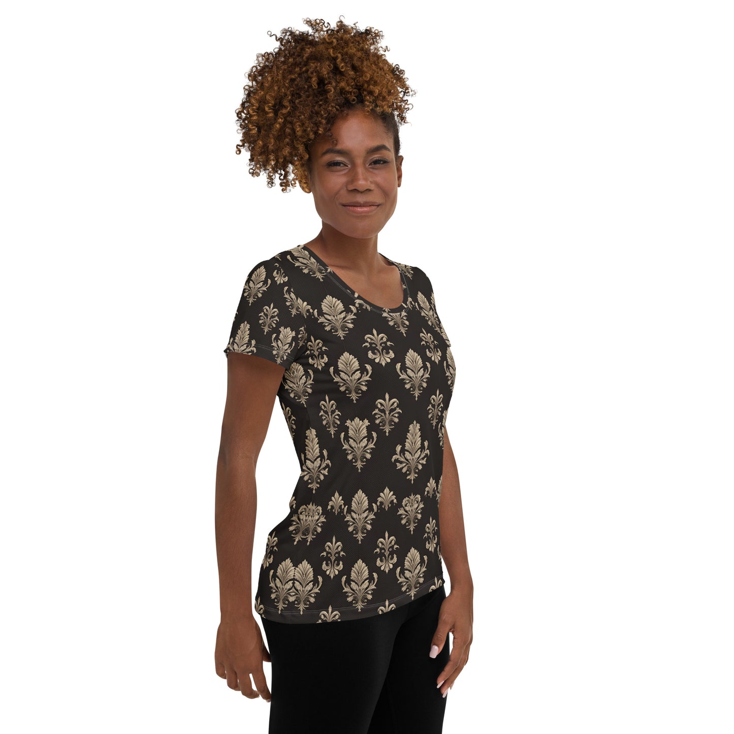 All-Over Print Women's Athletic T-shirt