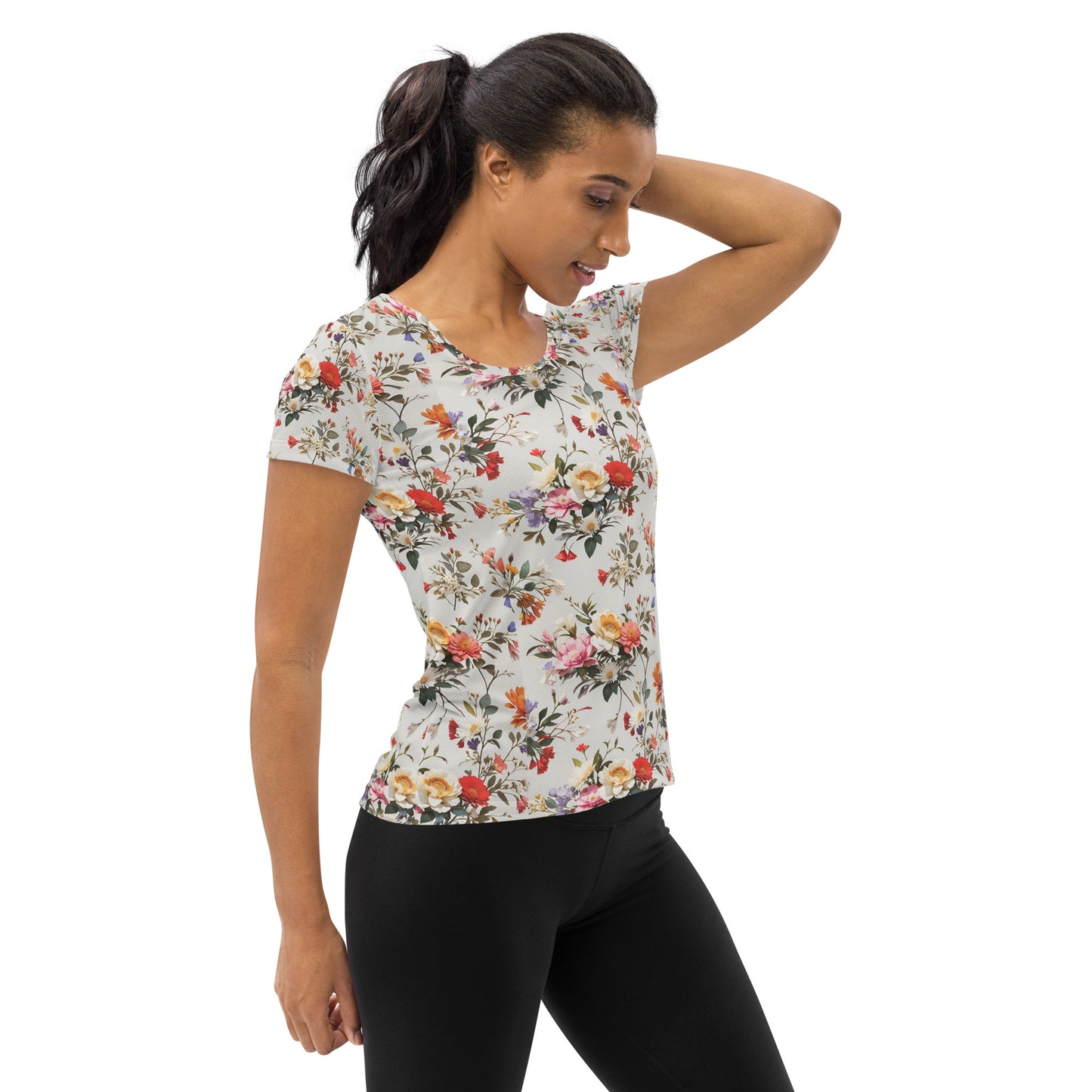 All-Over Print Women's Athletic T-shirt