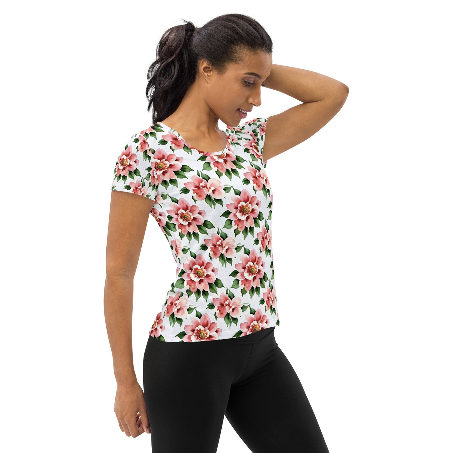 All-Over Print Women's Athletic T-shirt