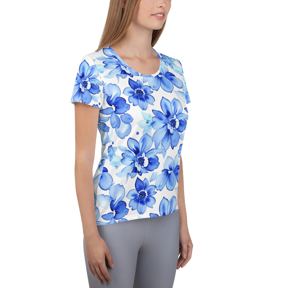 All-Over Print Women's Athletic T-shirt