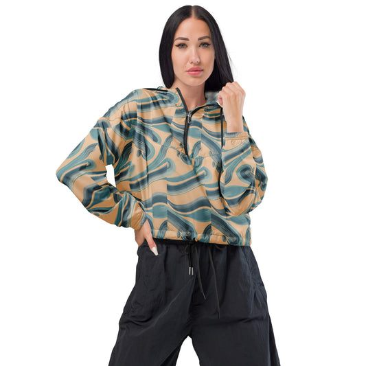 Women’s cropped windbreaker