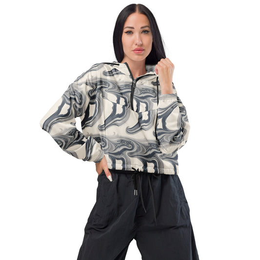 Women’s cropped windbreaker