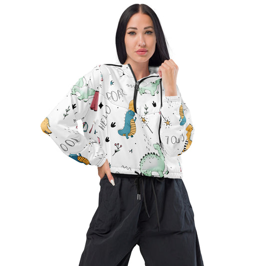 Women’s cropped windbreaker