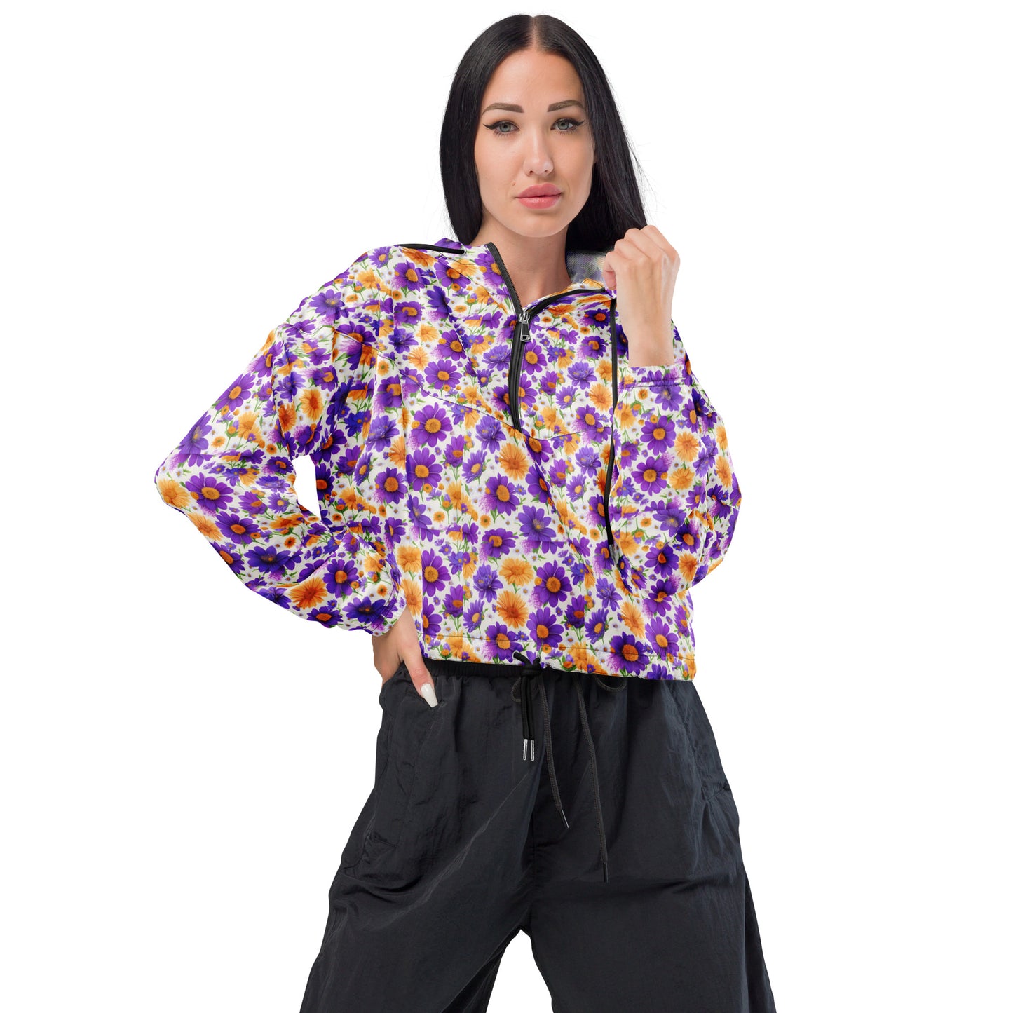 Women’s cropped windbreaker