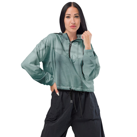 Women’s cropped windbreaker