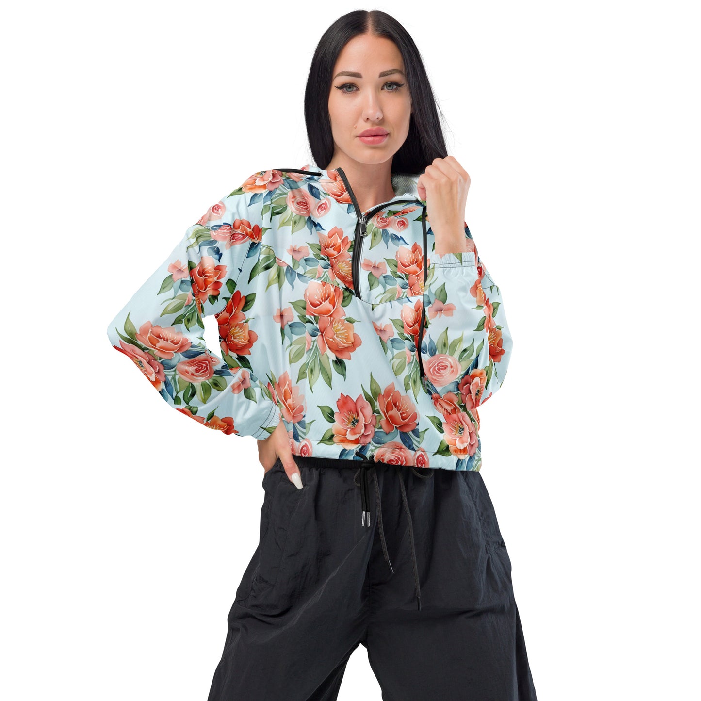 Women’s cropped windbreaker