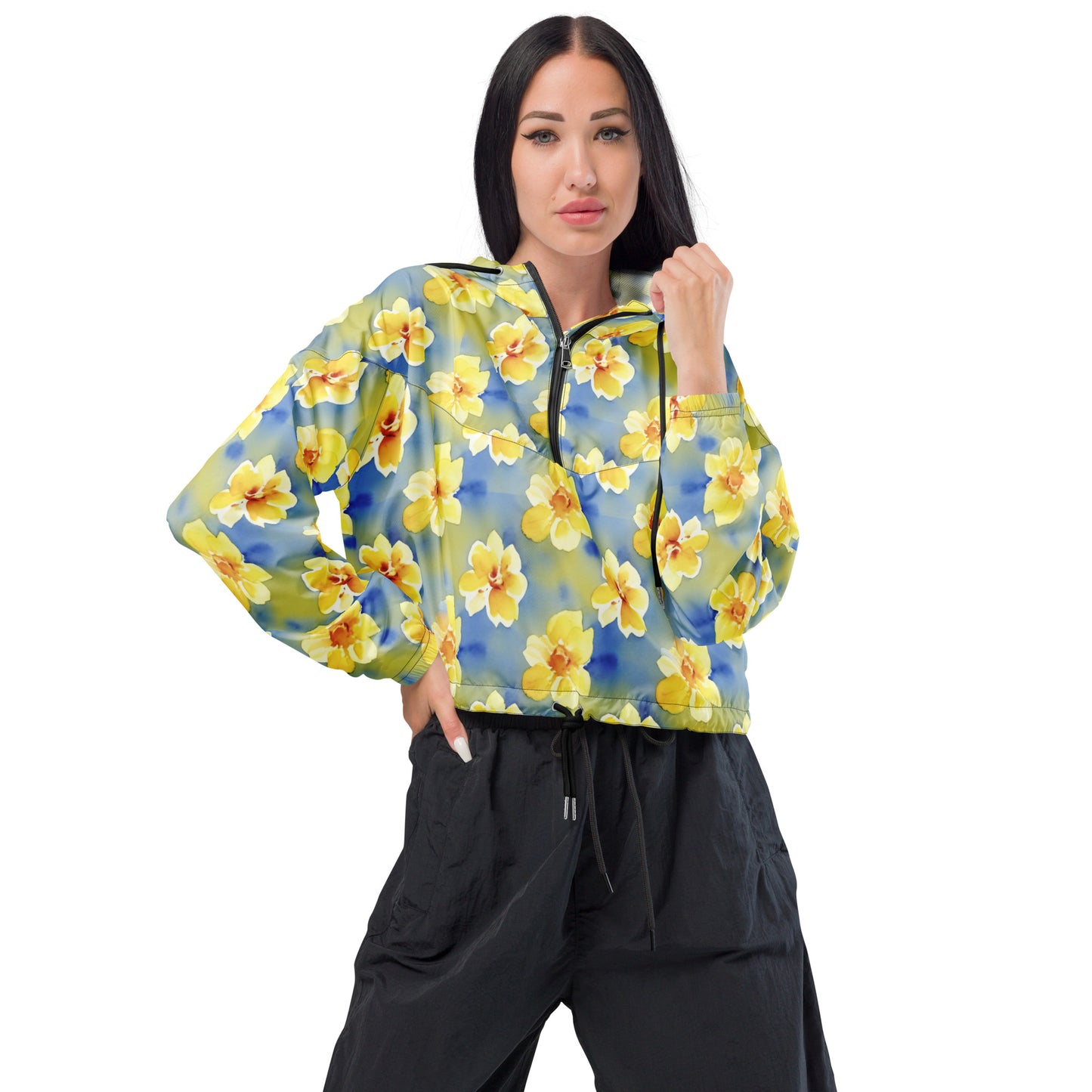 Women’s cropped windbreaker