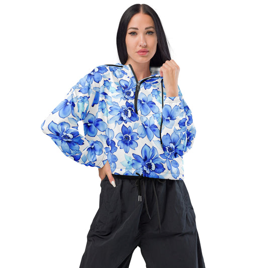 Women’s cropped windbreaker