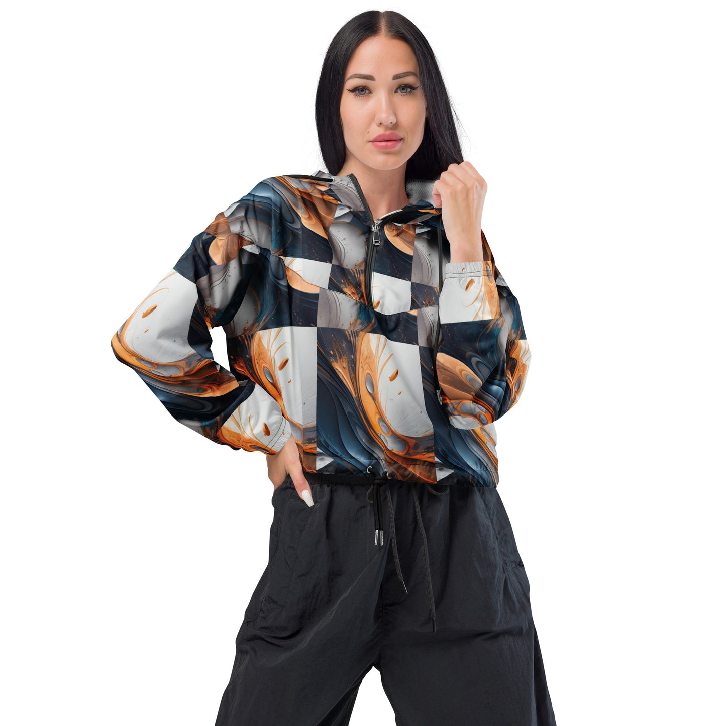 Women’s cropped windbreaker