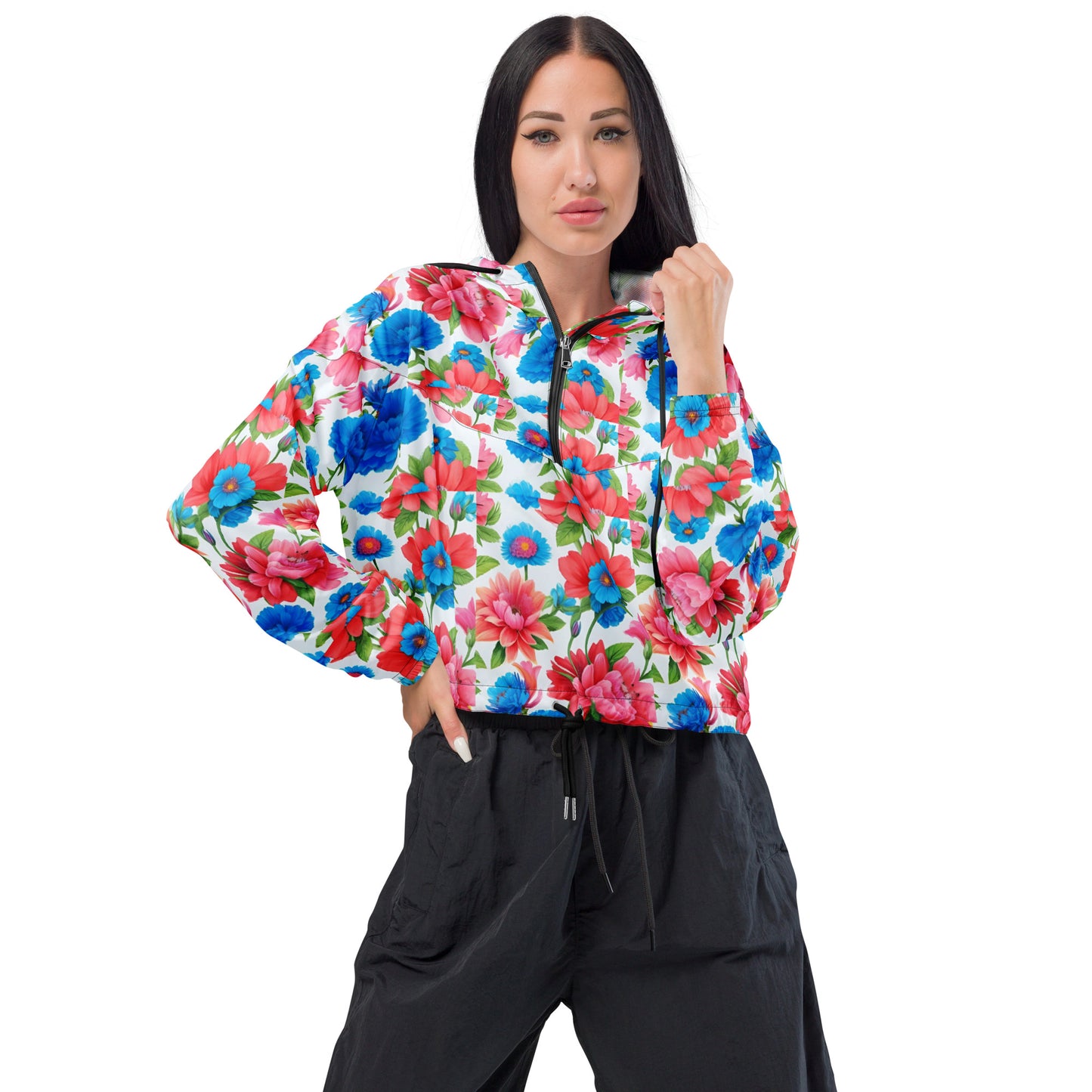 Women’s cropped windbreaker