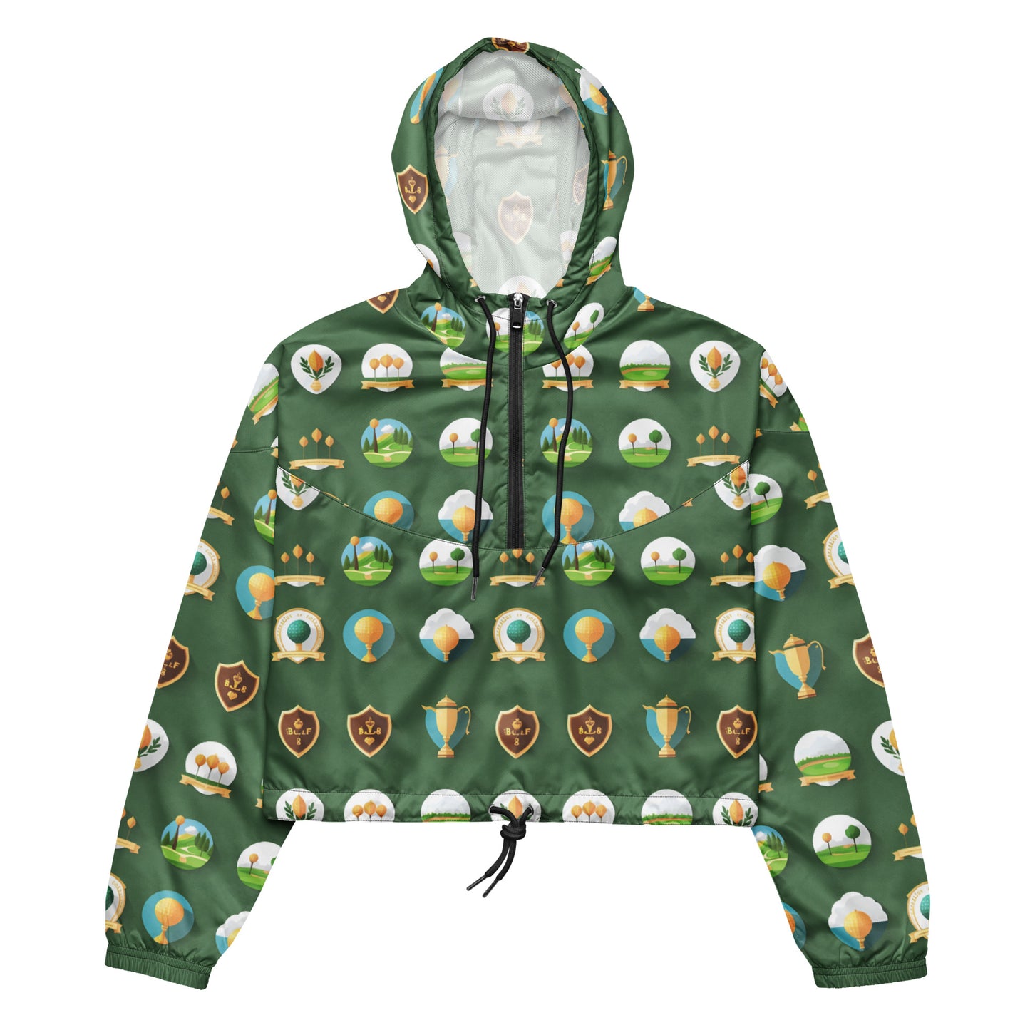 Women’s cropped windbreaker