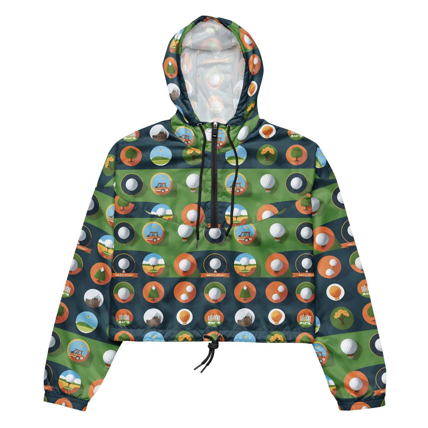 Women’s cropped windbreaker