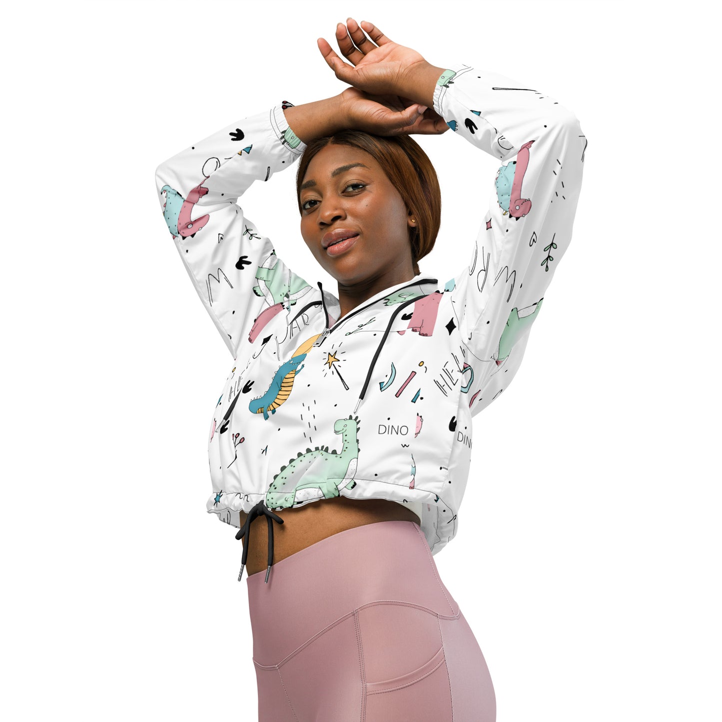 Women’s cropped windbreaker