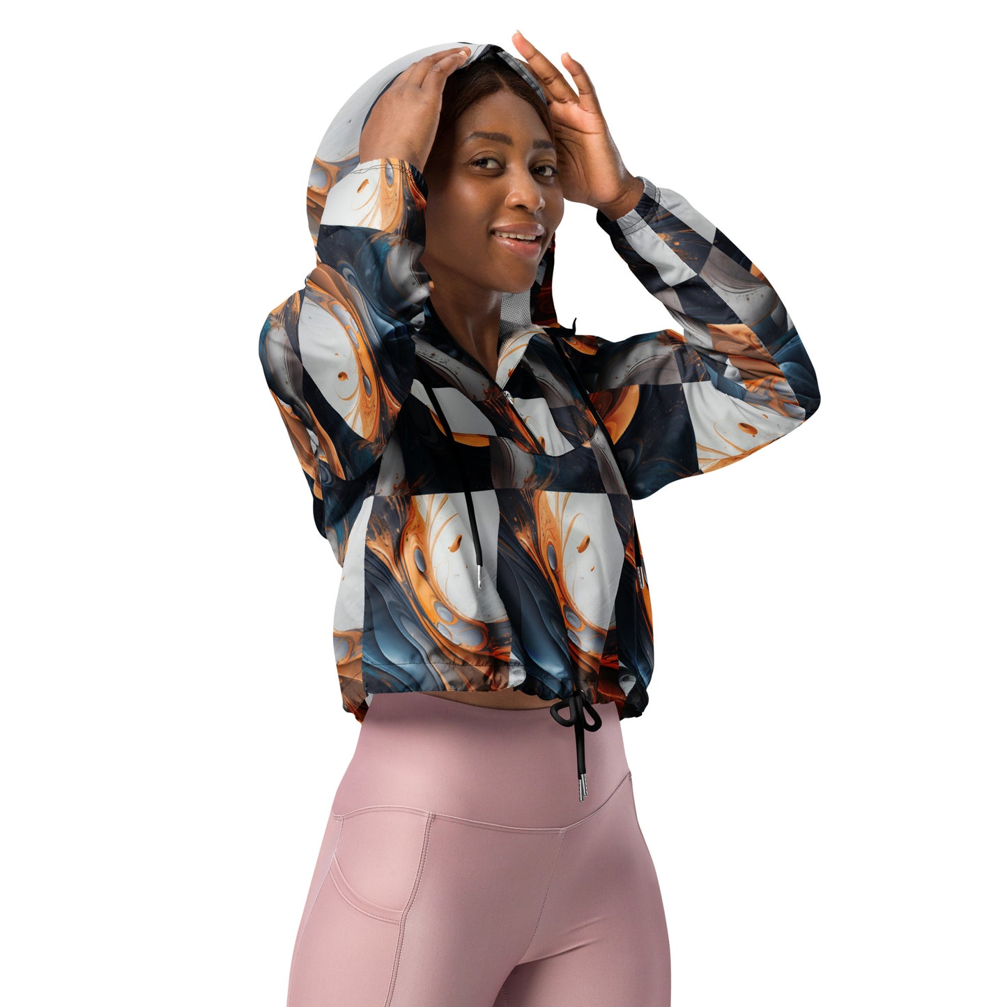 Women’s cropped windbreaker