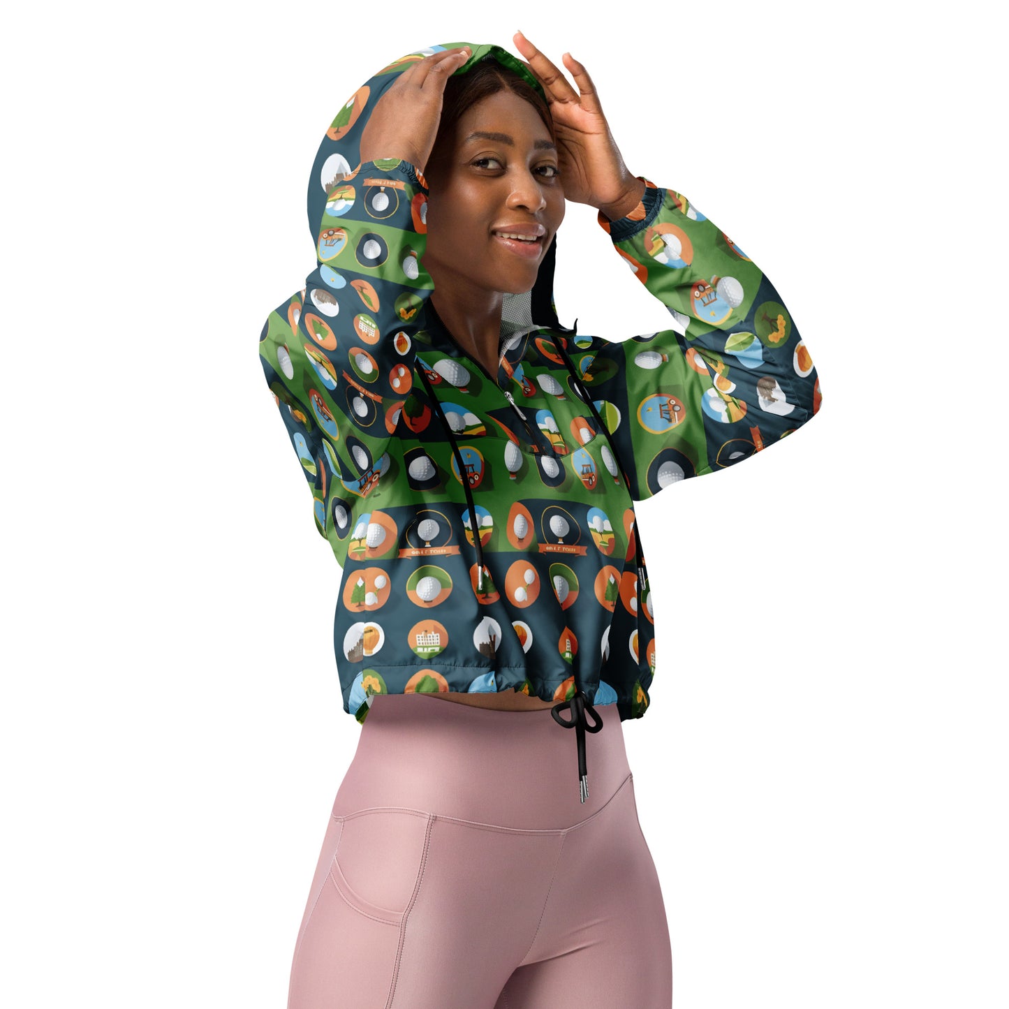 Women’s cropped windbreaker