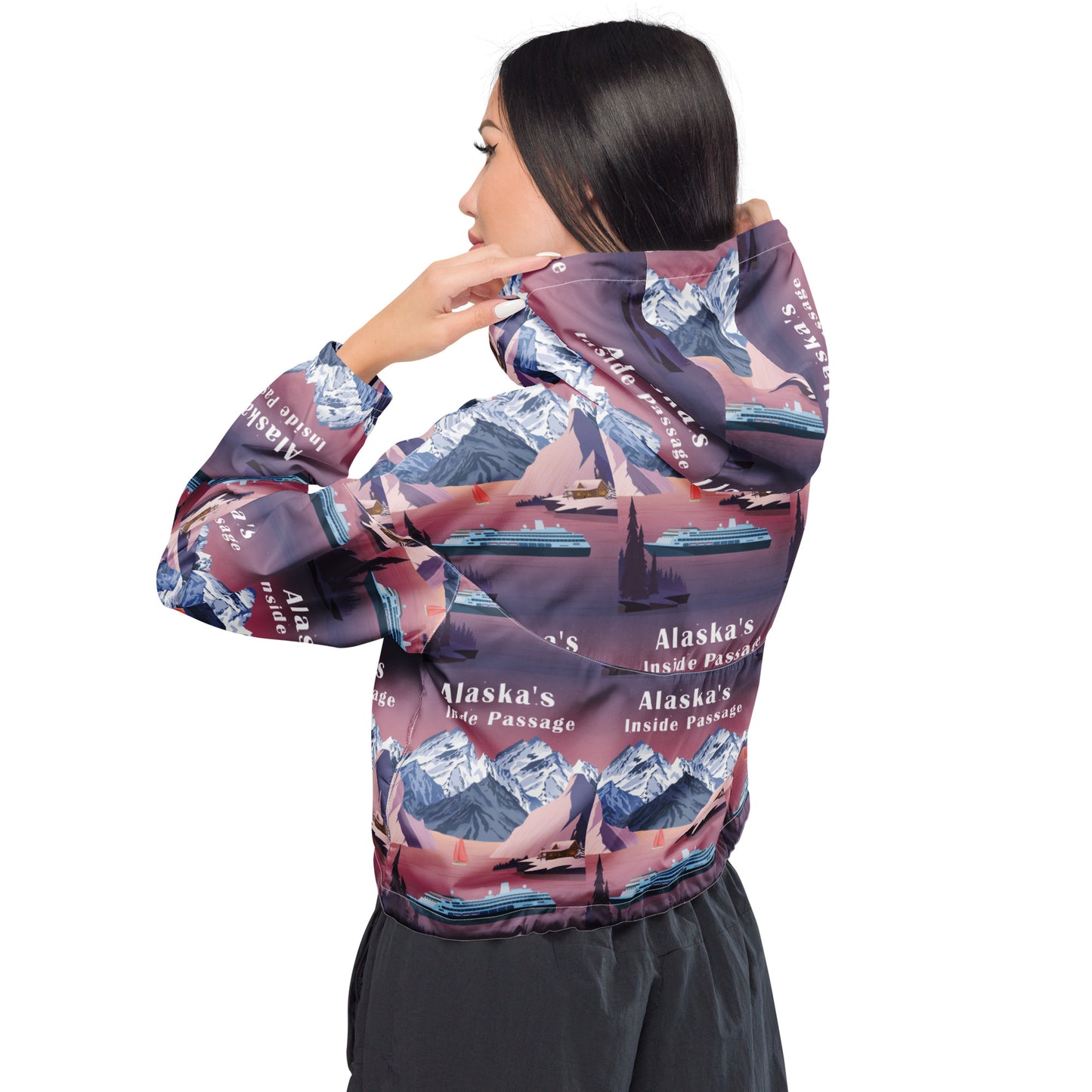 Women’s cropped windbreaker