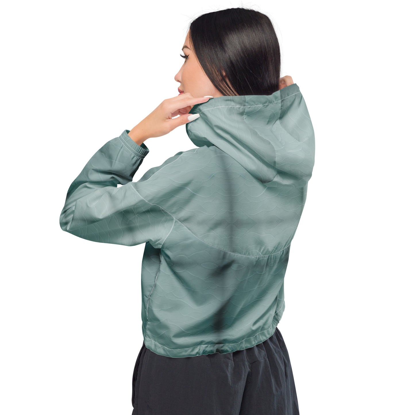 Women’s cropped windbreaker