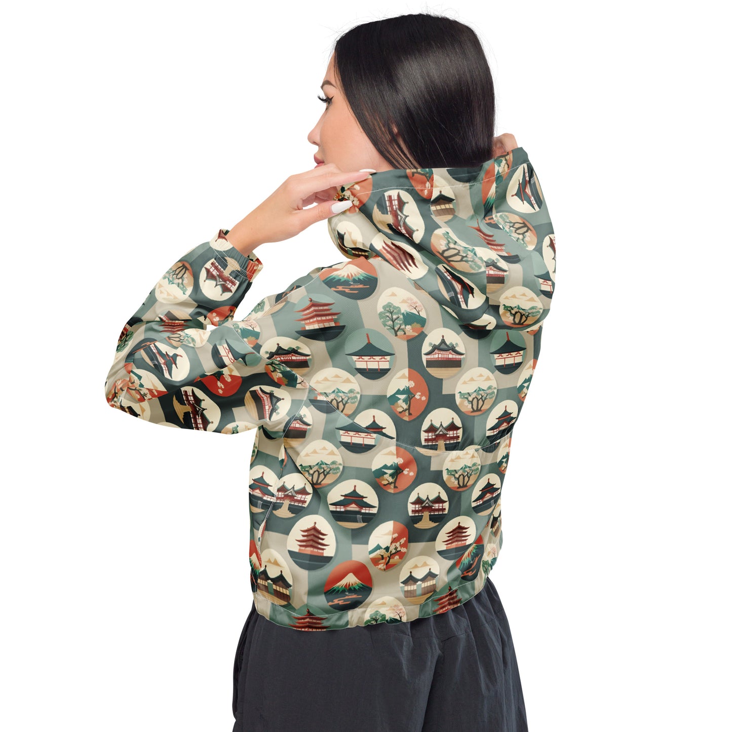 Women’s cropped windbreaker