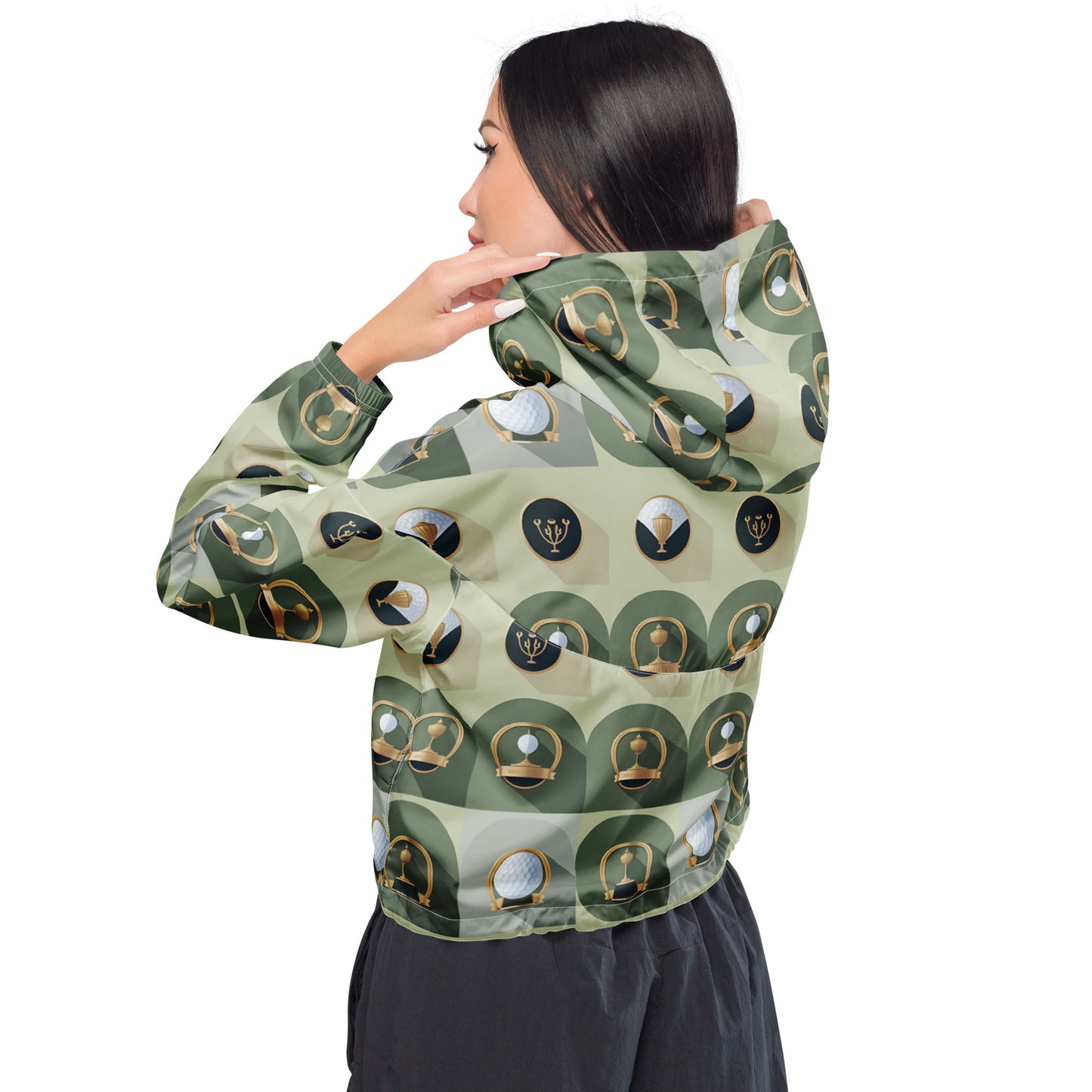 Women’s cropped windbreaker