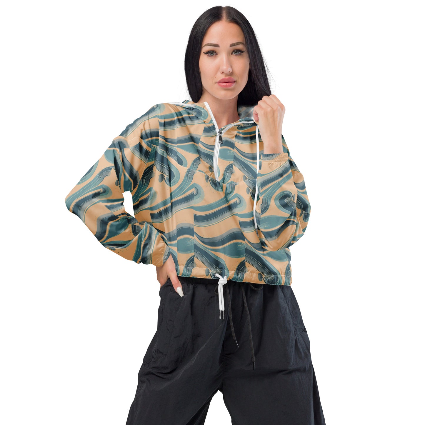 Women’s cropped windbreaker