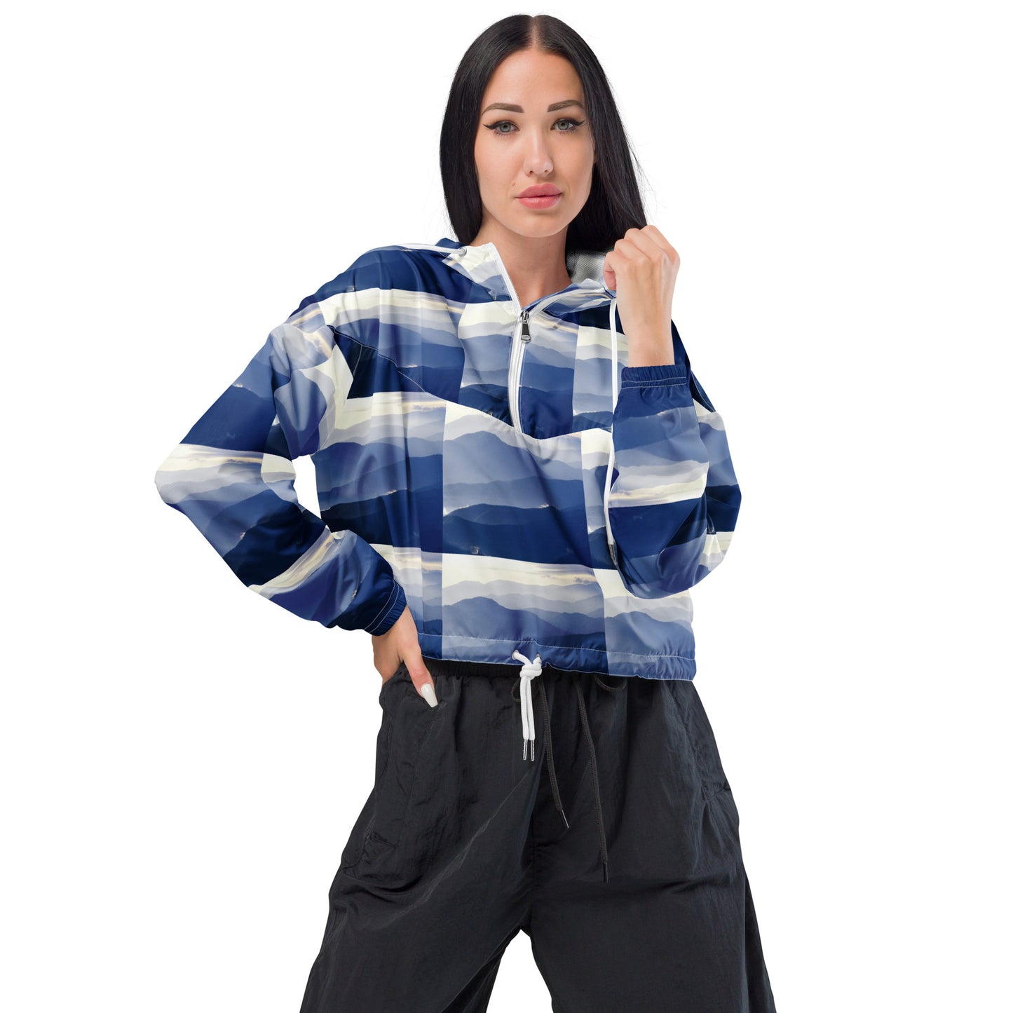 Women’s cropped windbreaker