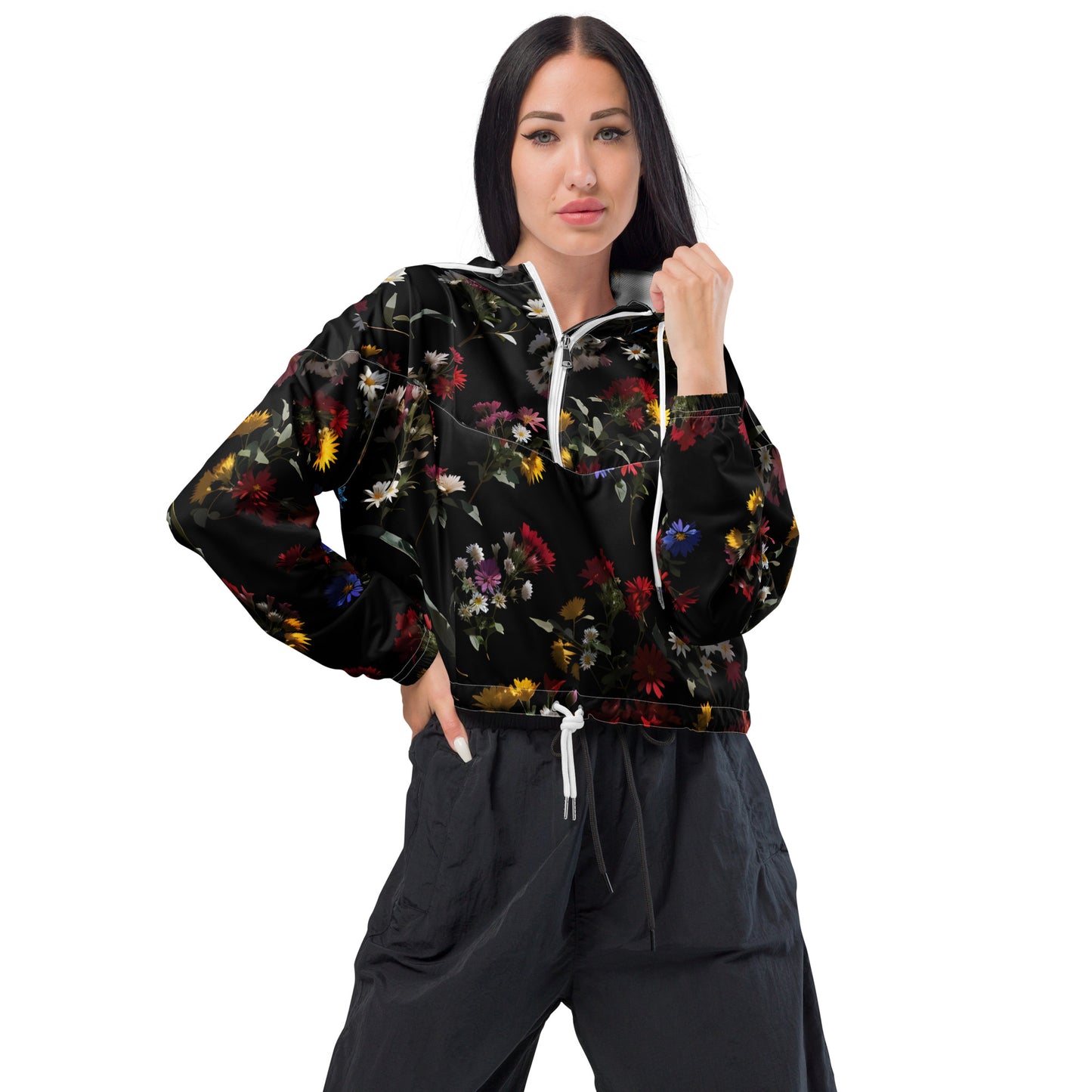 Women’s cropped windbreaker