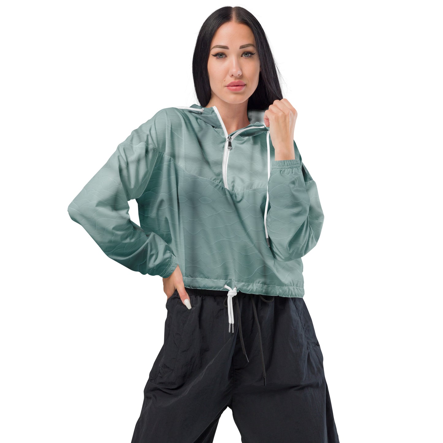 Women’s cropped windbreaker